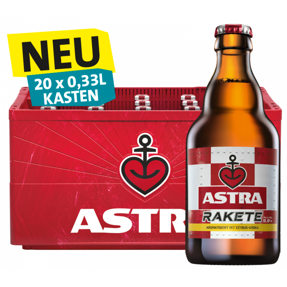 Neu: Astra Rakete