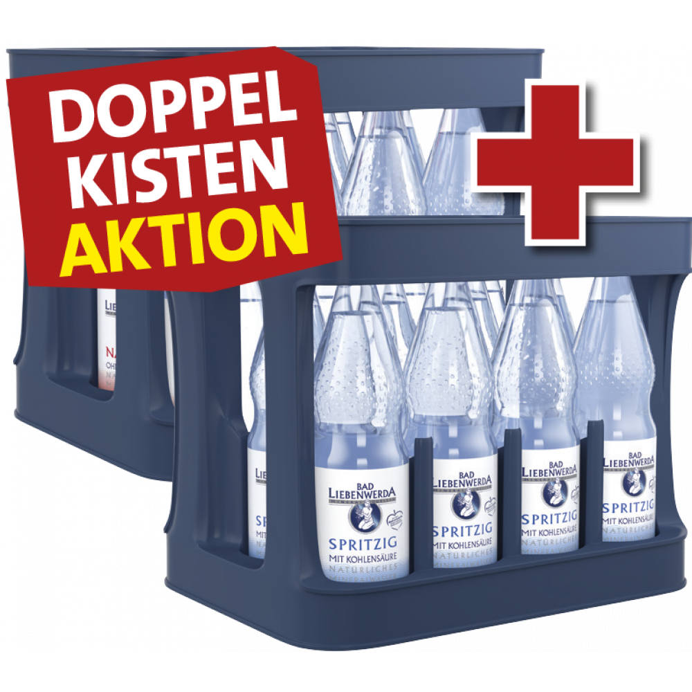 Doppelkistenaktion: Bad Liebenwerda Mineralwasser