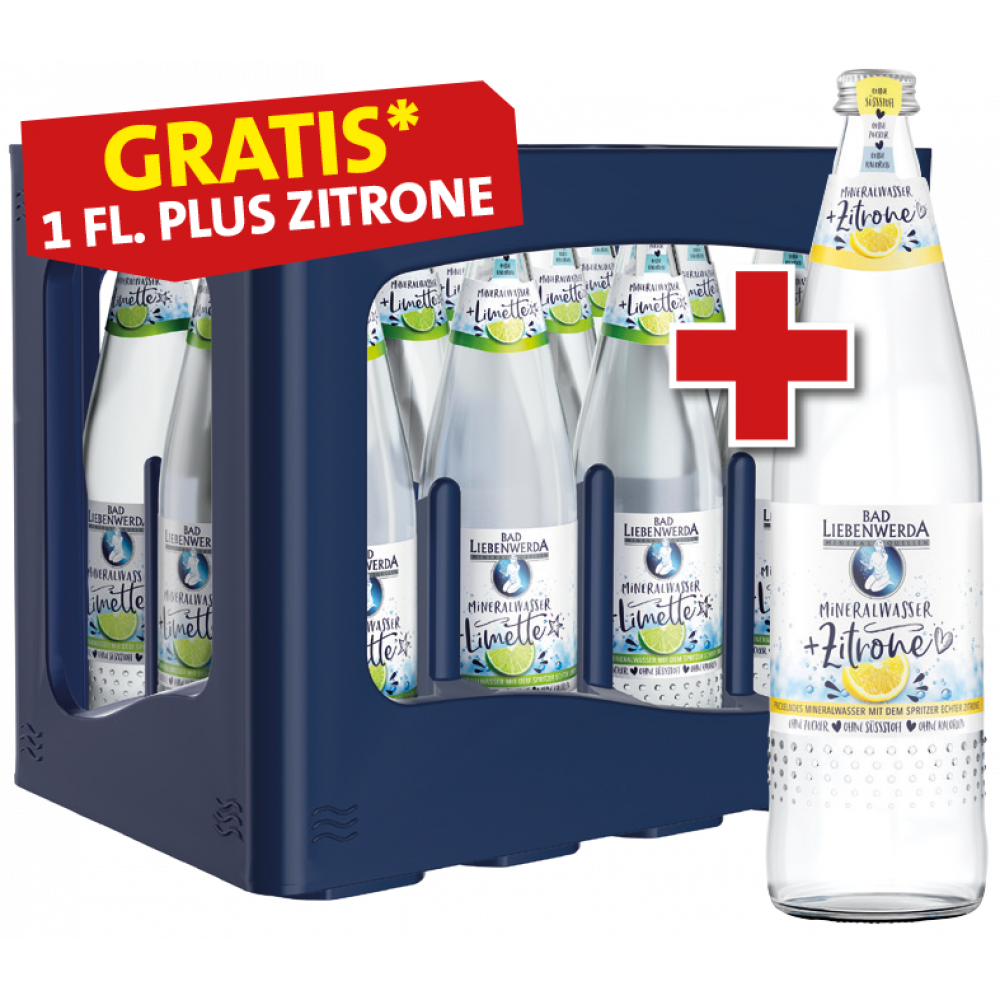Bad Liebenwerda + Gratis 1Fl. + Zitrone Gratis