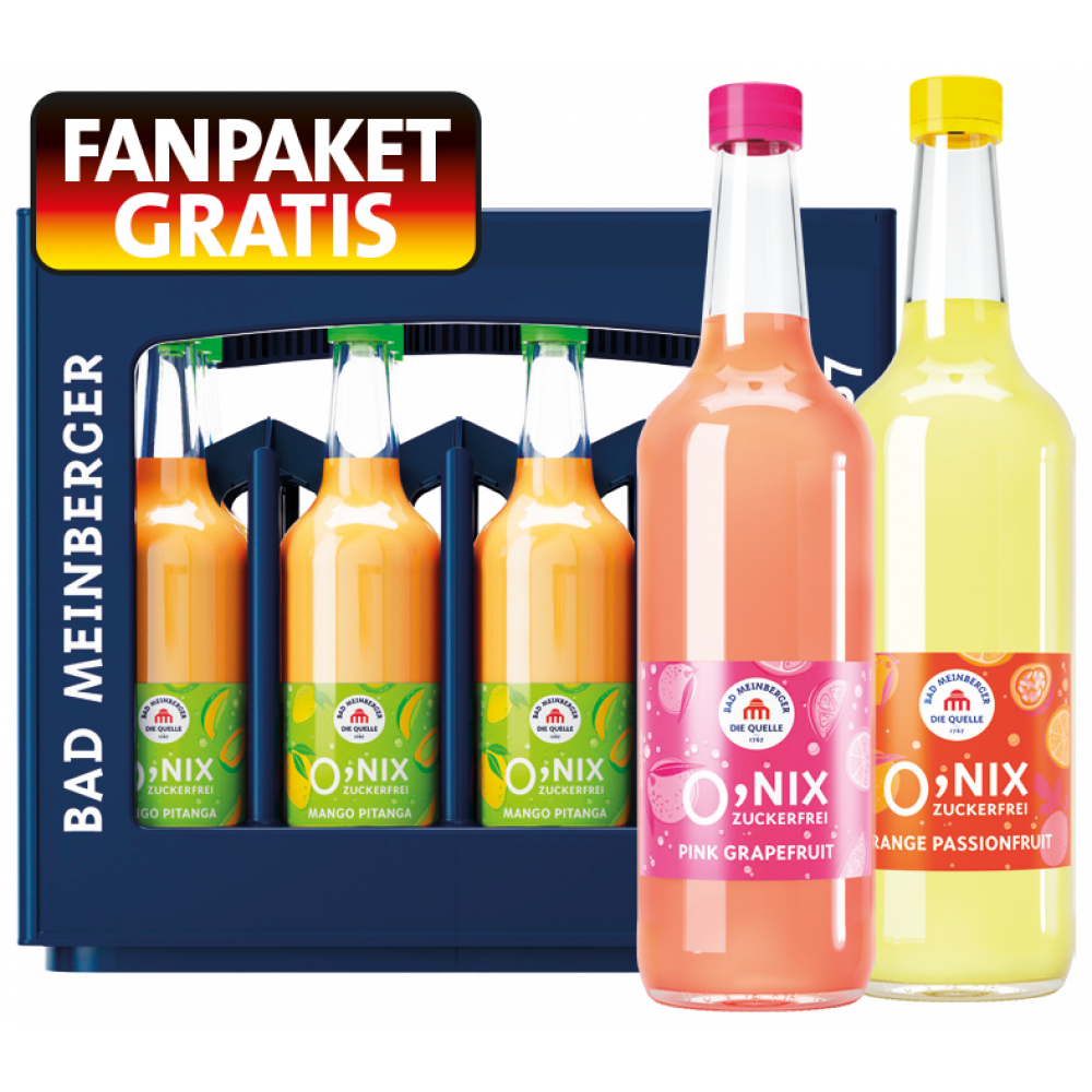 Bad Meinberger 0,Nix Zuckerfrei + Gratis 1x Fanpaket