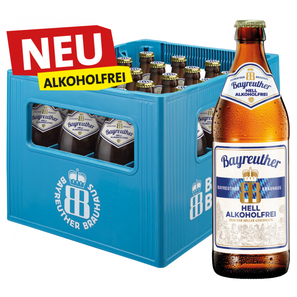 Neu: Bayreuther Hell Alkoholfrei