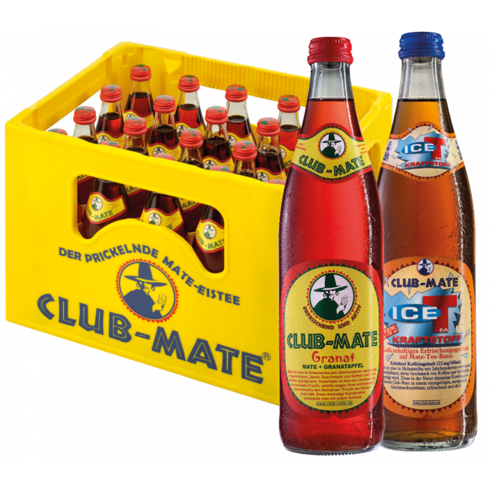 Club Mate Granat, Kraftstoff