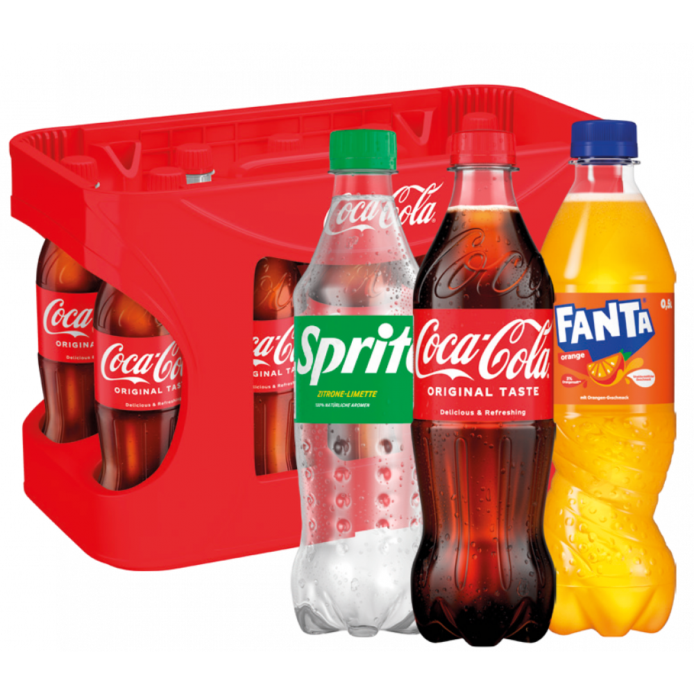 Coca Cola, Fanta, Sprite