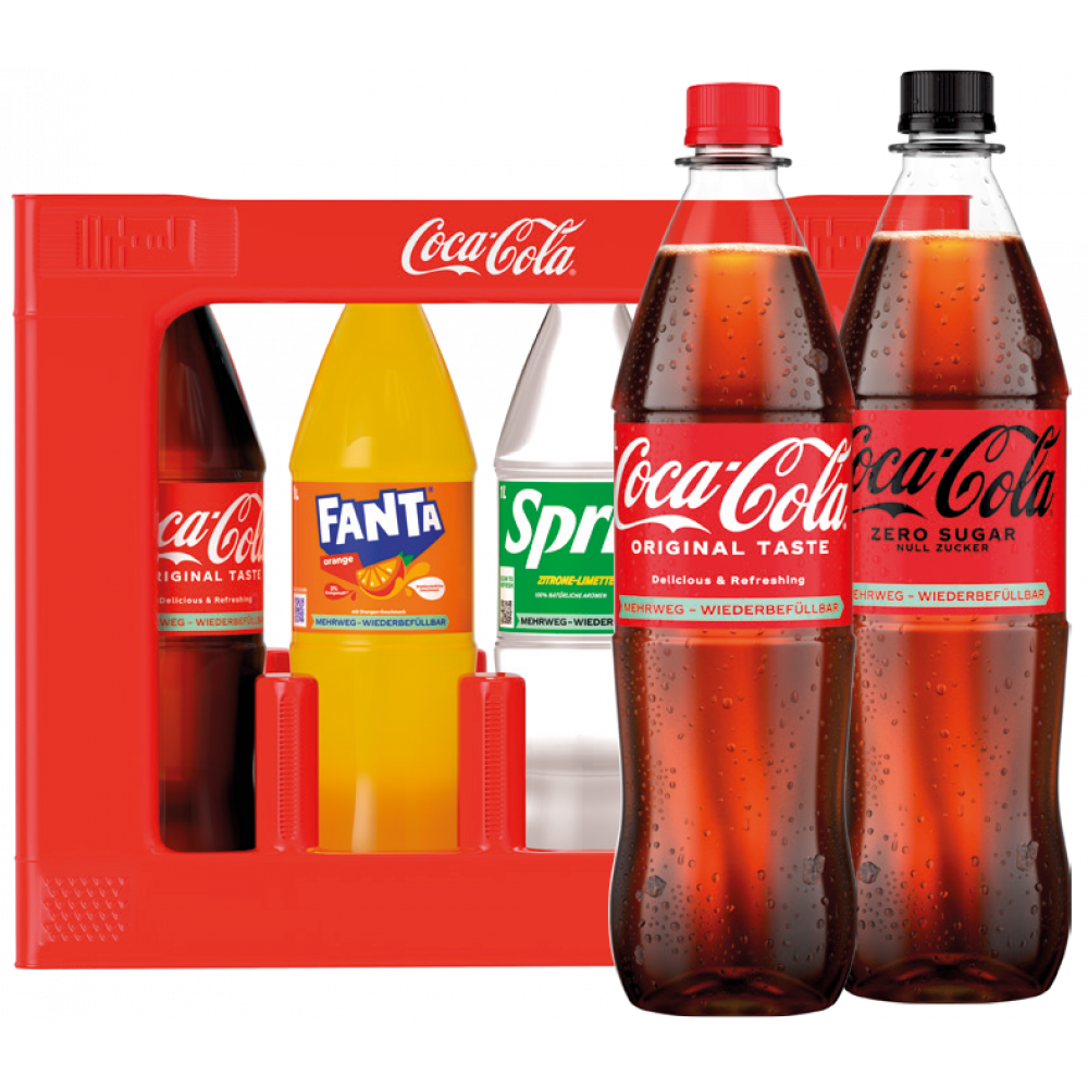 Coca Cola, Fanta, Sprite, Mezzo Mix