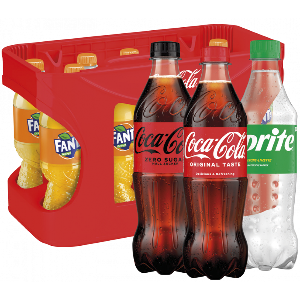 Coca Cola, Fanta, Sprite