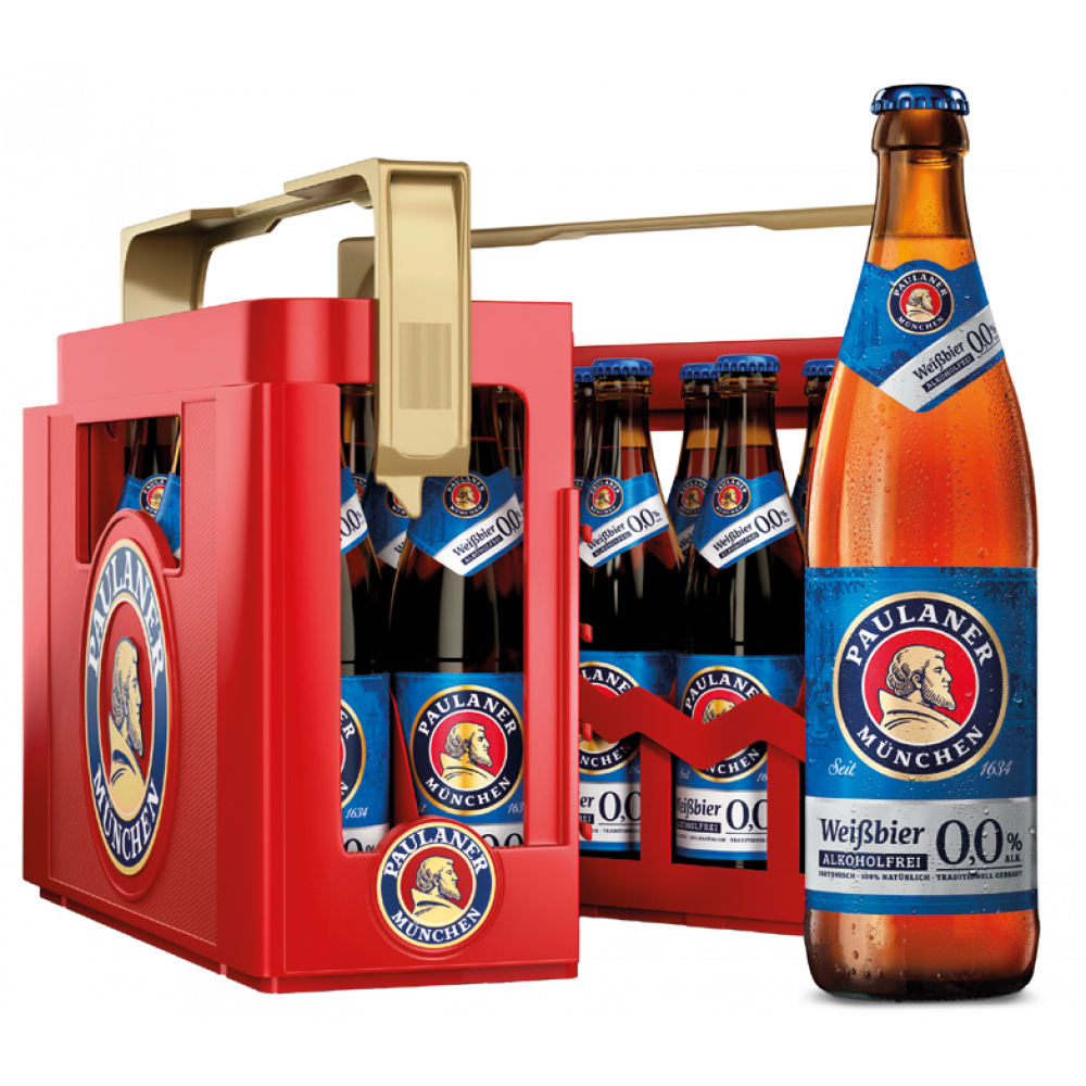 Paulaner Hefe-Weißbier Alkoholfrei 0,0%