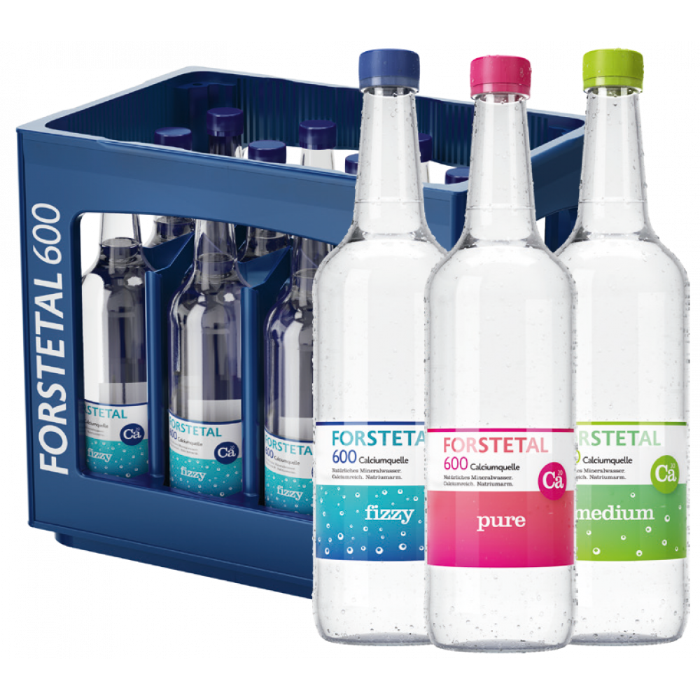 Forstetal Mineralwasser 600 Glas