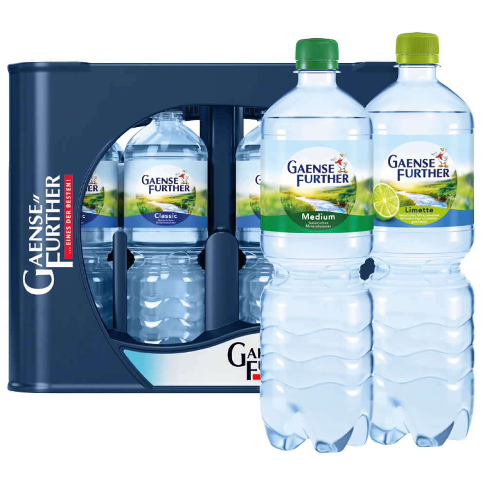 Gaensefurther Mineralwasser - 1 Kasten