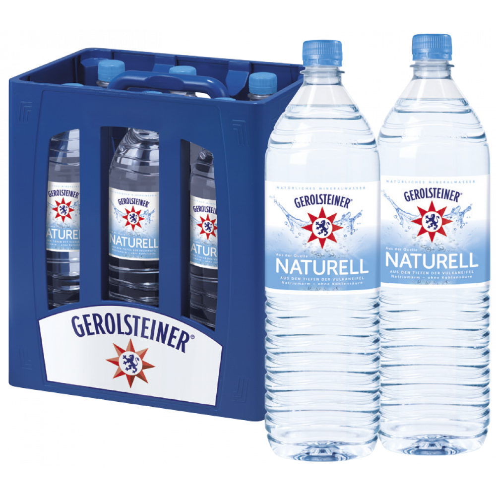 Gerolsteiner Mineralwasser Naturell
