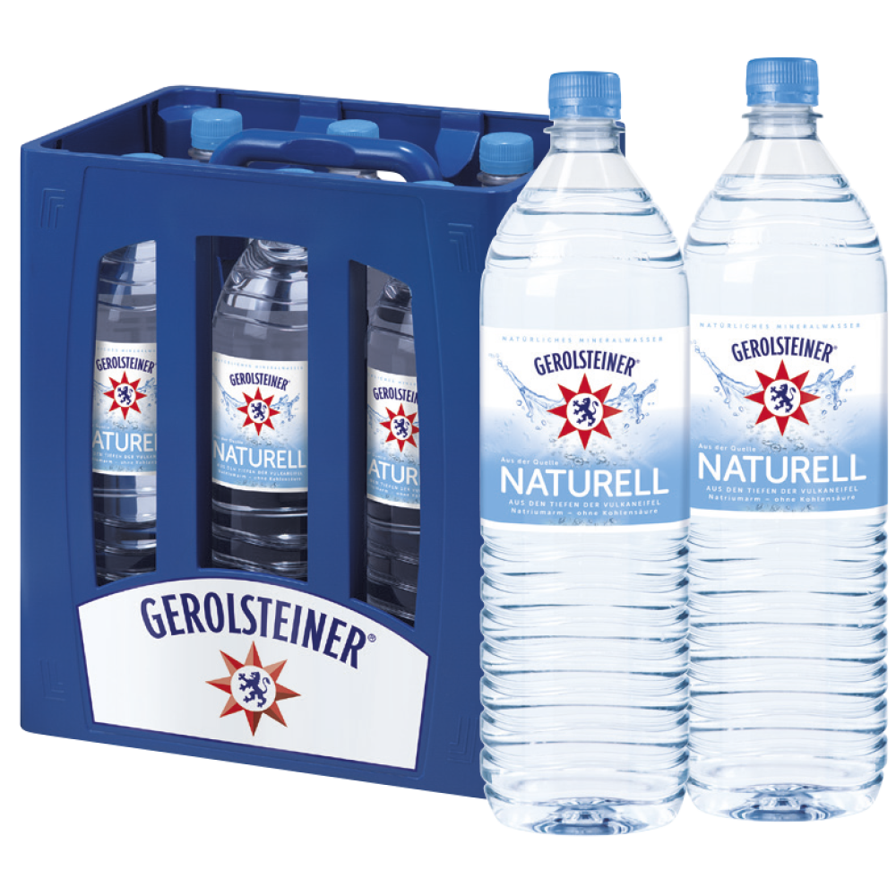 Gerolsteiner Mineralwasser Naturell - 1 Kasten