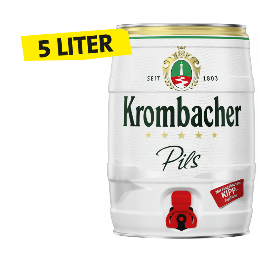 Krombacher Pils - 1 Partyfass