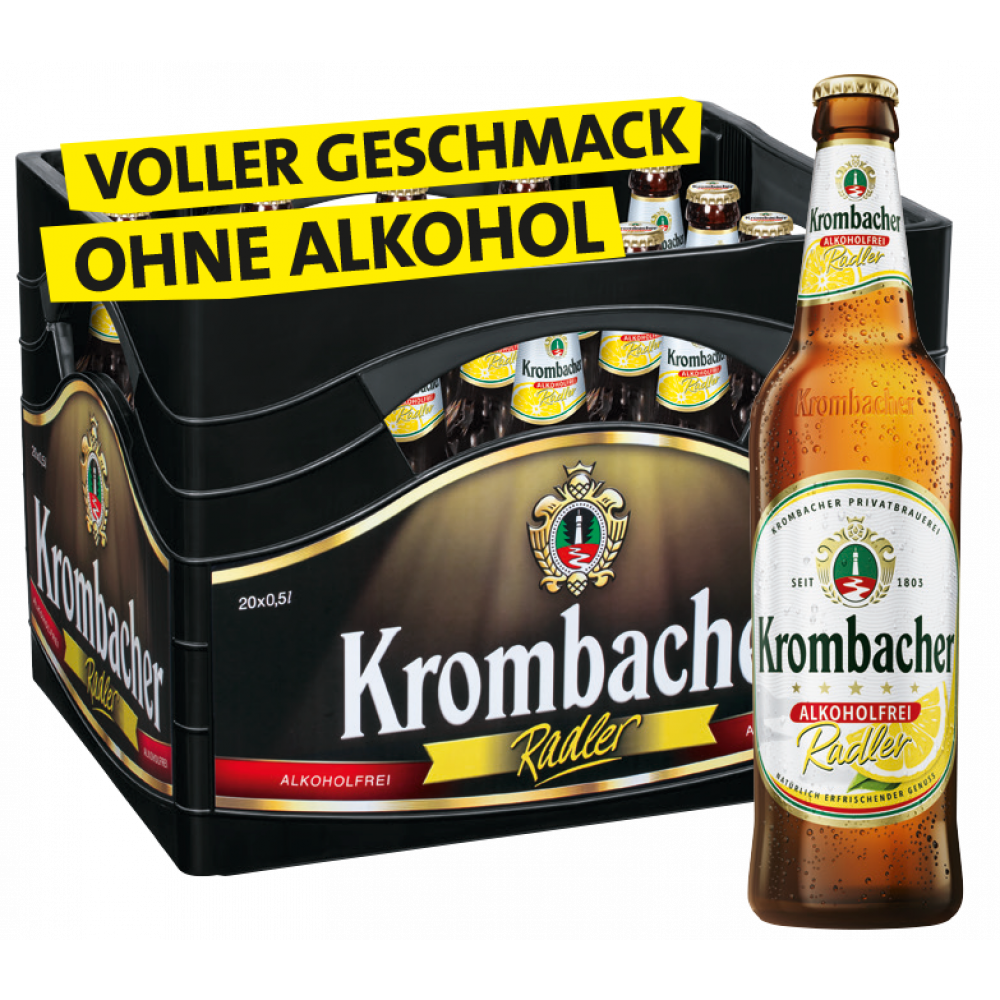 Krombacher Radler Alkoholfrei