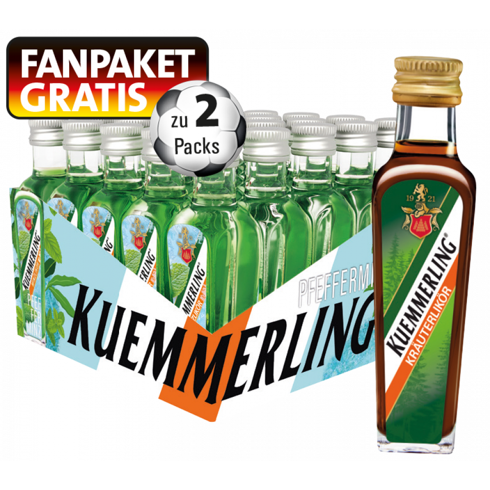 Kuemmerling + beim Kauf von 2 Packs 1x Gratis Fanpaket