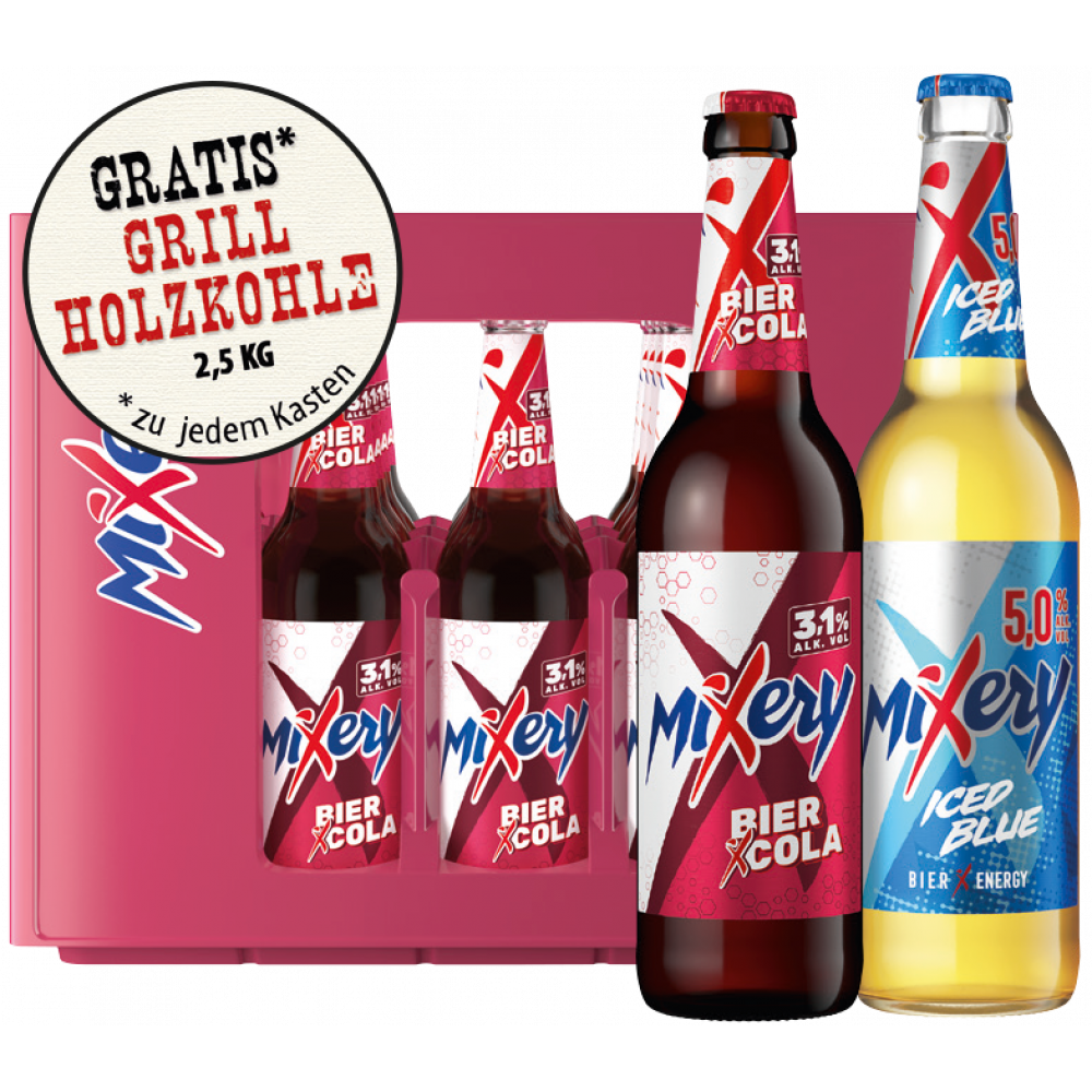 Karlsberg Mixery + Gratis 1x Grillholzkohle