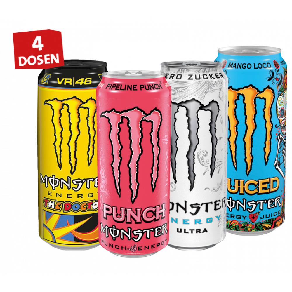 Monster - 4 Dosen