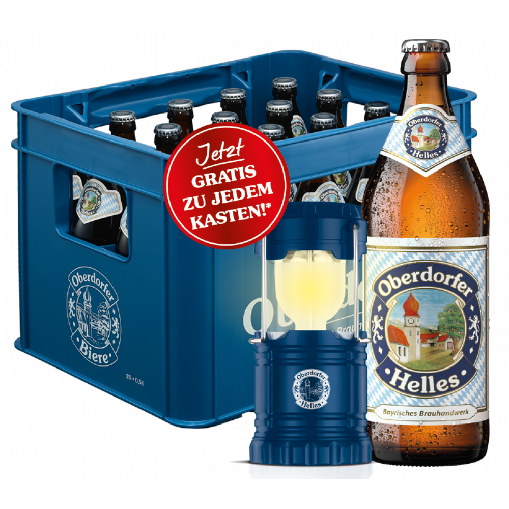 Oberdorfer Helles + Gratis Solarlampe