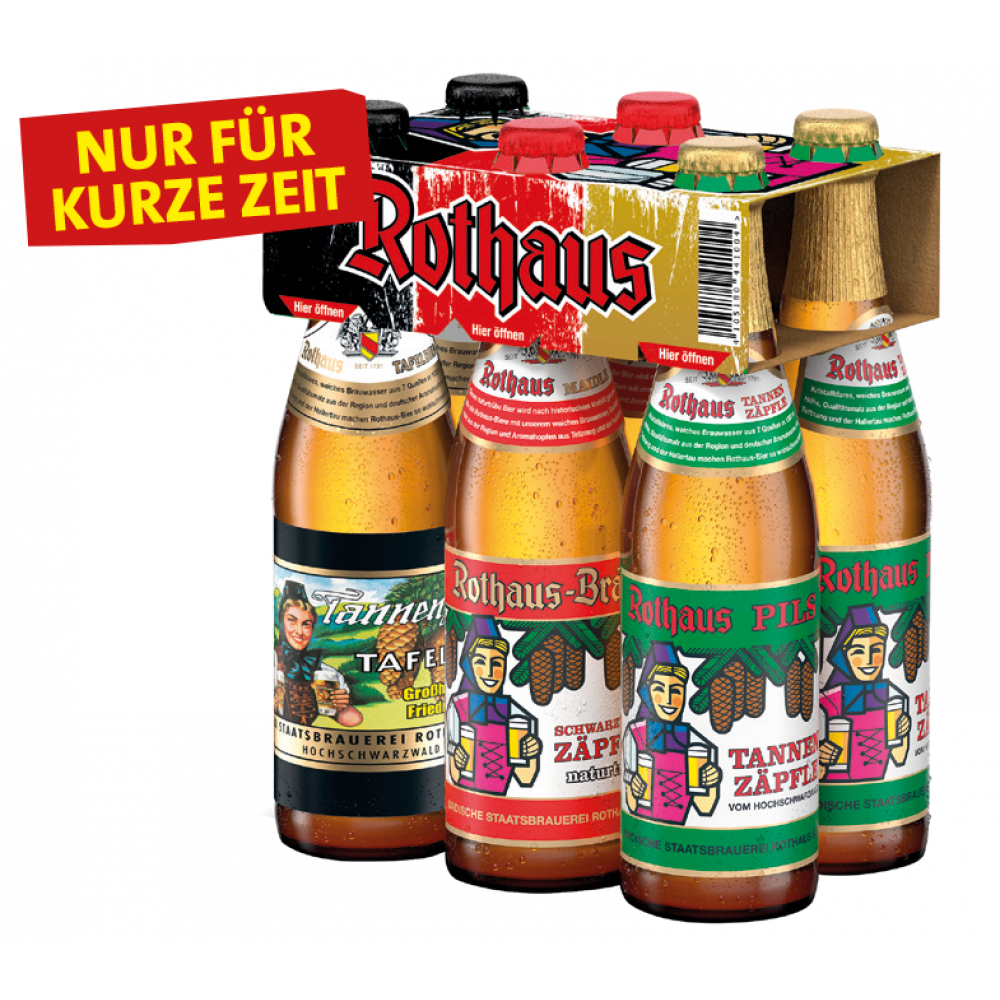 Neu: Rothaus Schwarz Rot Gold