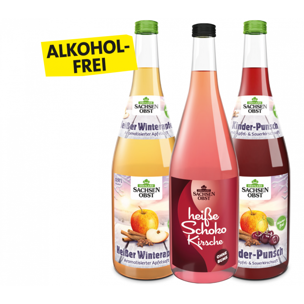 Sachsenobst Glühwein Alkoholfrei