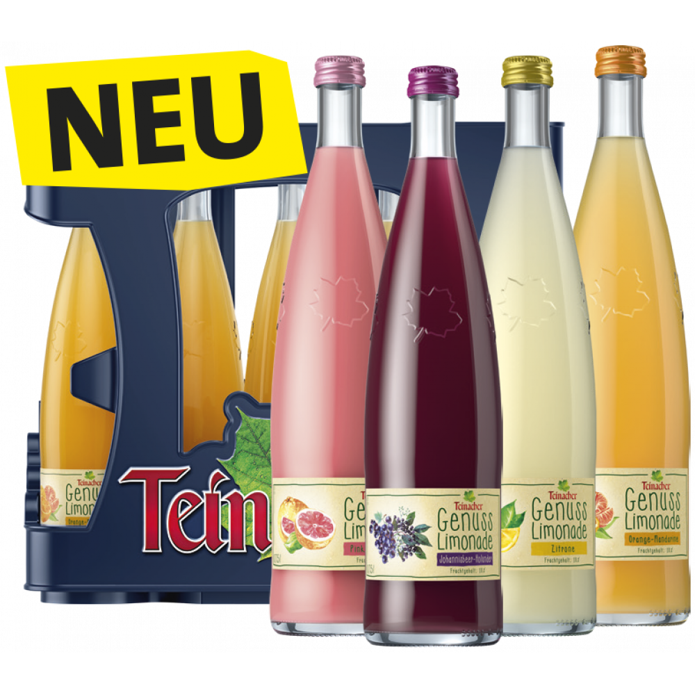 Neu: Teinacher Genuss Limonade Glas