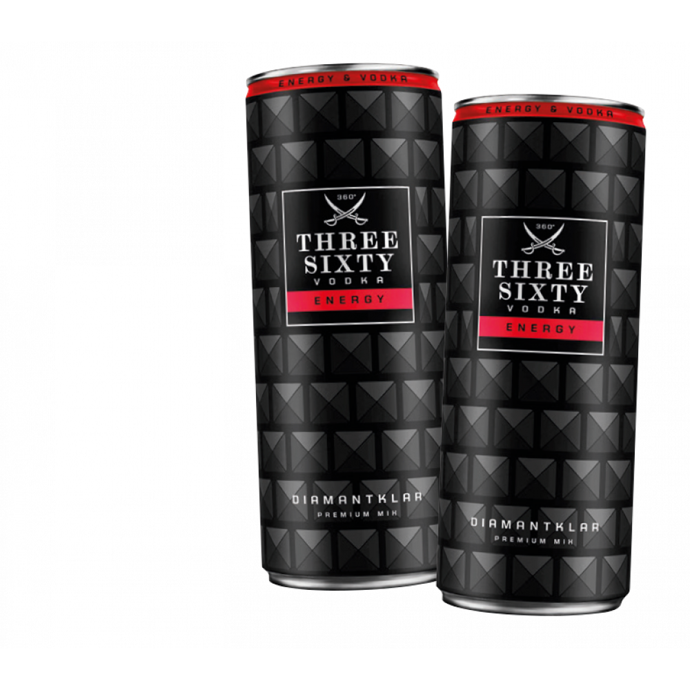 Three Sixty Vodka Energy Dose