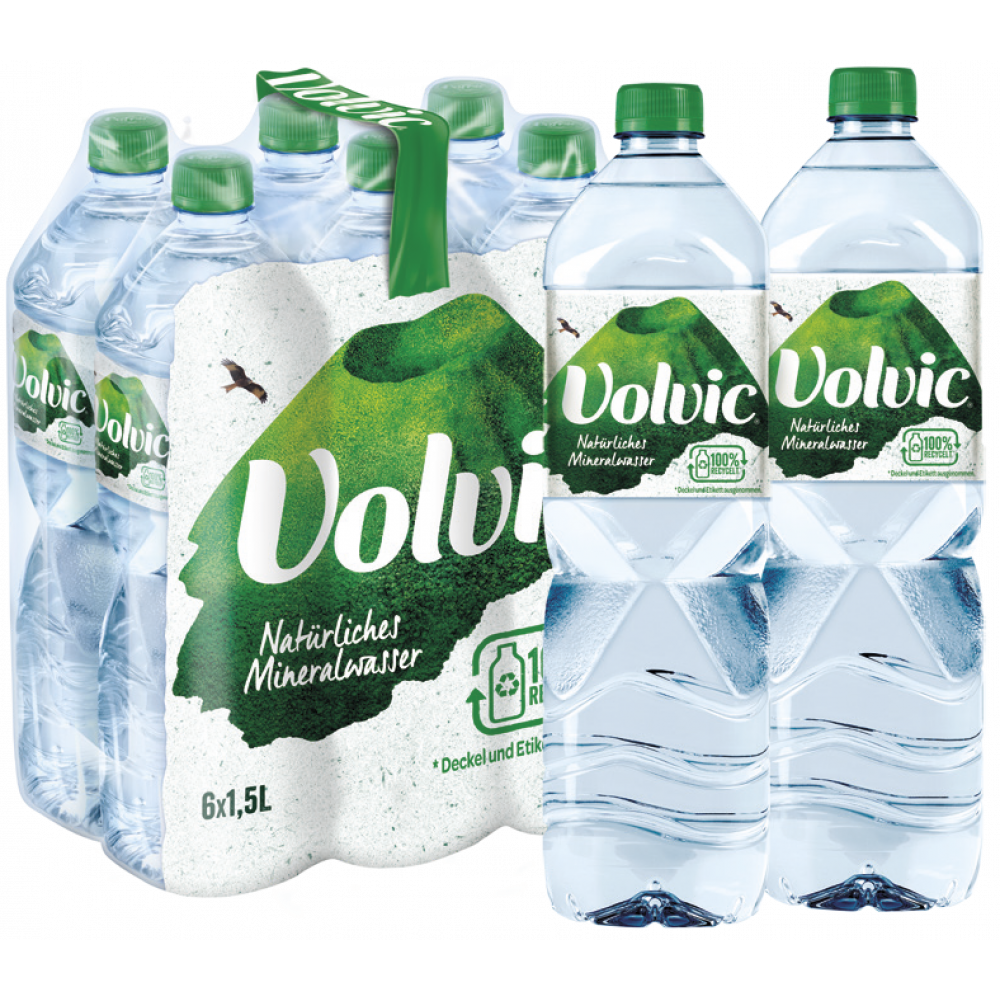 Volvic Mineralwasser Naturelle