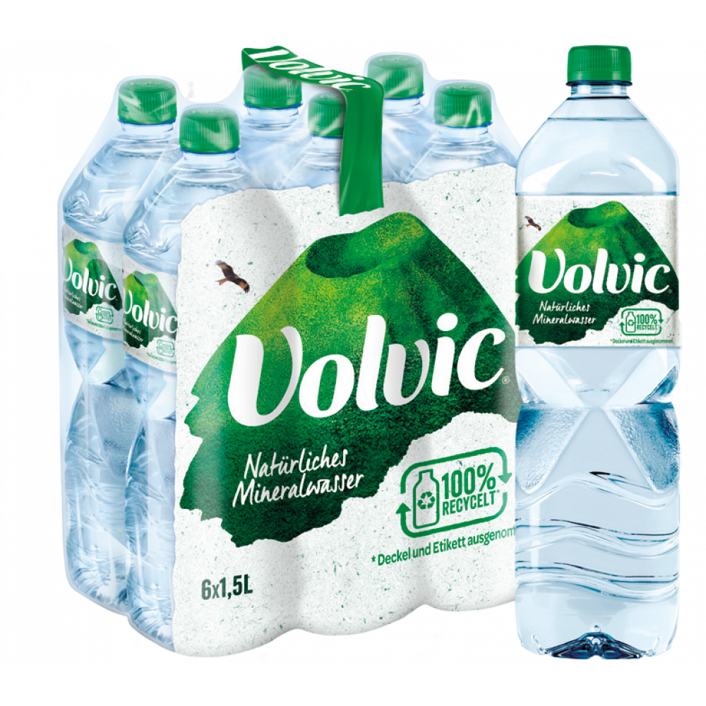 Volvic Mineralwasser Naturell