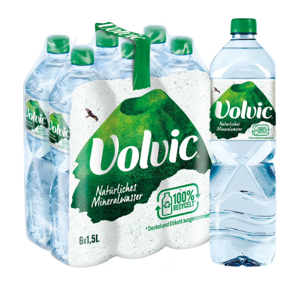 Volvic Naturelle Mineralwasser