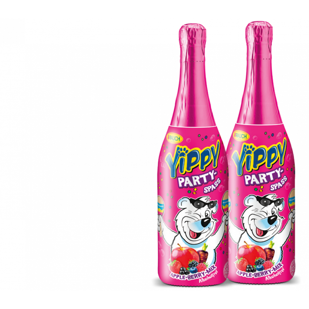 Yippy Party Spaß Apple-Berry-Mix