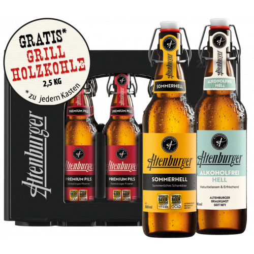 Altenburger + Gratis 1x Grillholzkohle