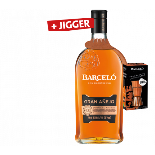Ron Barceló Gran Anejo Rum + Gratis Jigger