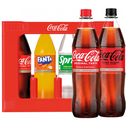 Coca Cola, Fanta, Mezzo Mix, Sprite