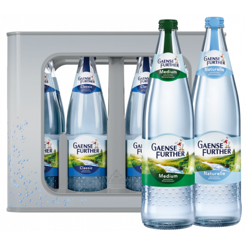 Gaensefuther Mineralwasser Glas