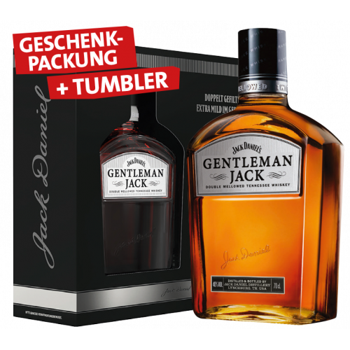 Gentleman Jack Whiskey + Gratis Tumbler