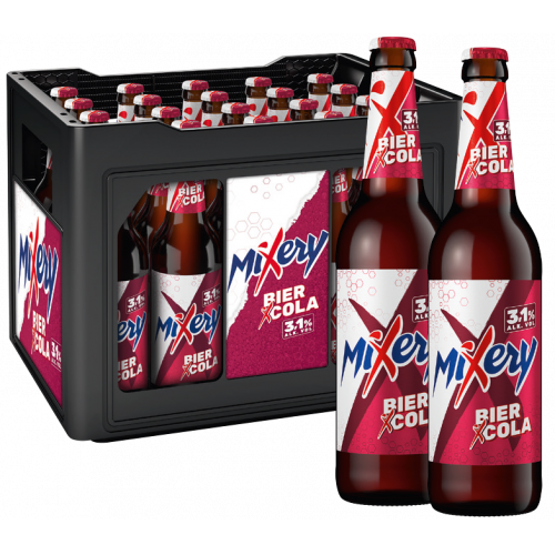 Karlsberg Mixery Bier+Cola+X + Gratis 1x Grillholzkohle