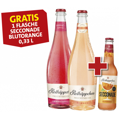 Rotkäppchen Fruchtsecco Zugabe 1 Fl. Secconade