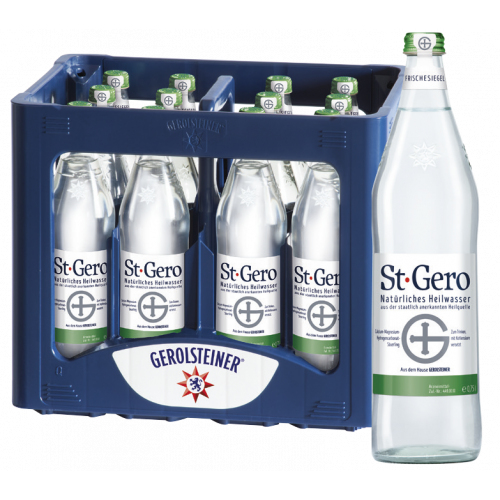 St. Gero Natürliches Heilwasser Glas