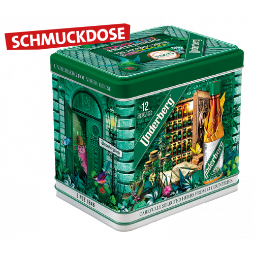 Underberg Kräuterlikör Schmuckdose