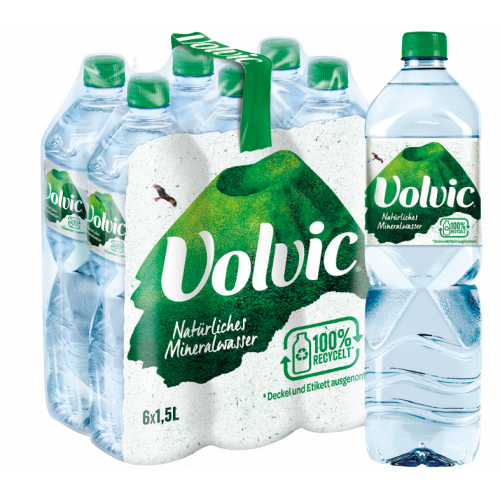 Volvic Mineralwasser Naturell