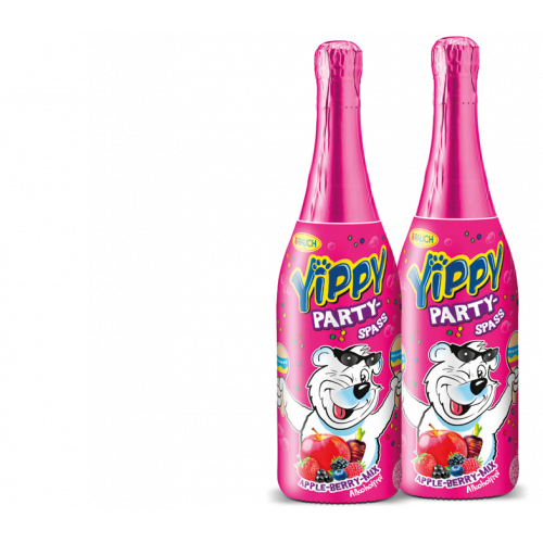 Yippy Party Spaß Apple-Berry-Mix
